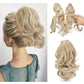 klauw clip korte paardenstaart hairextensions buigzame metalen