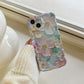 Kleurrijke Retro Olieverfschilderij Print Telefoonhoesje