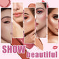 5-Layer Book Shaped Veelzijdig Oogschaduw Make-up Palette