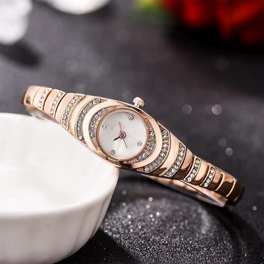 Dames Horloge met Strass Armband