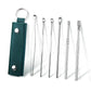 Draagbare Screw Earpick 6-delige set