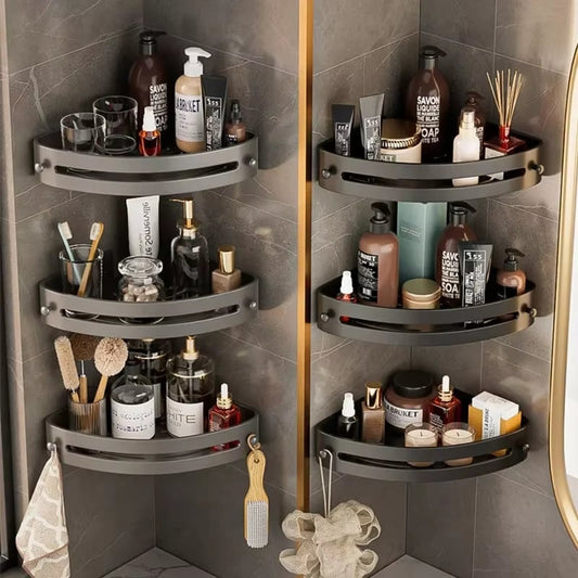 🔥50% korting op de opruiming🔥Driehoekige badkamerplank🛁