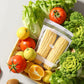 🥬❄️ NU 50 % KORTING! ✨ Voedselbewaarzakjes in verschillende vormen – lange zakjes voor groenten en verschillende maten voor slimmere bewaring in de koelkast 🥗