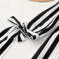 Gestreepte Blouse met V-Hals voor Dames