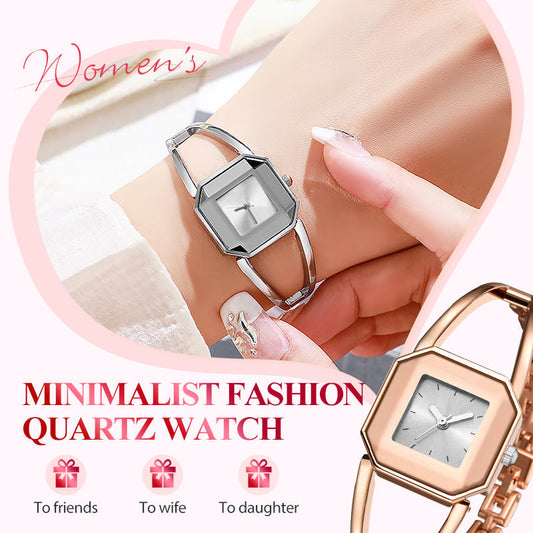 ✨Uitverkoop 50% Korting✨Minimalistisch Mode Vierkant Wijzerplaat Quartz Horloge💎⌚