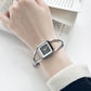 ✨Uitverkoop 50% Korting✨Minimalistisch Mode Vierkant Wijzerplaat Quartz Horloge💎⌚