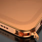 Metalen iPhone-hoesje met warmteafvoer en zeepaardjesgesp