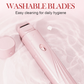 🔥Hot Sale Deals - Draagbare elektrische epilator met twee koppen