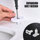 🎉🚽 50% KORTING! Nooit meer een wiebelende toiletbril! Deze 304 RVS bevestigingsset zet je bril in seconden muurvast – universeel passend, geen gereedschap nodig!