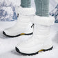 🔥48% KORTING ! ✨ Antislip Winterlaarzen voor Dames - Warme Binnenvoering, Gemakkelijk Ritsontwerp, Geschikt voor Sneeuw en IJs ❄️👢