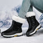 🔥48% KORTING ! ✨ Antislip Winterlaarzen voor Dames - Warme Binnenvoering, Gemakkelijk Ritsontwerp, Geschikt voor Sneeuw en IJs ❄️👢
