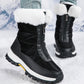 🔥48% KORTING ! ✨ Antislip Winterlaarzen voor Dames - Warme Binnenvoering, Gemakkelijk Ritsontwerp, Geschikt voor Sneeuw en IJs ❄️👢
