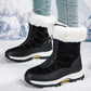 🔥48% KORTING ! ✨ Antislip Winterlaarzen voor Dames - Warme Binnenvoering, Gemakkelijk Ritsontwerp, Geschikt voor Sneeuw en IJs ❄️👢