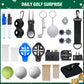 🎄24-delige Kerst-Golf-Adventskalender⛳️Elke Dag een Golfverrassing, Verbeter uw Spel & Duurzame Kwaliteit!