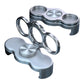 🔥Hot Sale🔥Dubbele ring met drie vingers en clip aan de achterkant