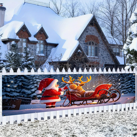Outdoor Merry Christmas Hangende Banner