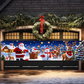 Outdoor Merry Christmas Hangende Banner
