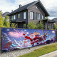 Outdoor Merry Christmas Hangende Banner
