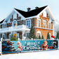 Outdoor Merry Christmas Hangende Banner