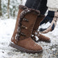 👢 Chique winterlaarzen met zachte voering – Halfhoog, superwarm en perfect voor het seizoen! ❄️✨