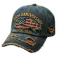 🎉2026 Hot Sale🔥 250-jarig jubileum Distressed baseballpet