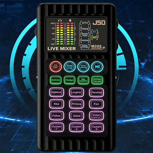 🎧 Professioneel Geluid, Altijd & Overal 🎉 Nieuwjaarscadeau: 50% Korting op Draagbare Live Geluidskaart