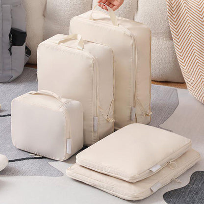 🎉Nieuwjaars Cadeau 50% KORTING!🧳6 Stuks Reis Compressiepakkubussen: 40% Meer Ruimte + Kreukvrij Bescherming – Organiseer Je Koffer In Een Handomdraai!