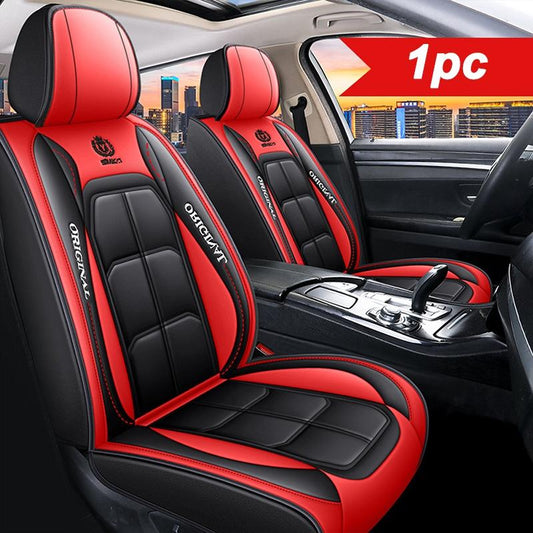 🔥2026 Hot Sale 50% KORTING 🔥Premium lederen stoelhoezen voor de voorstoelen – Universeel geschikt voor sedans, SUV's en vrachtwagens