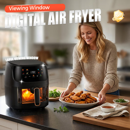 Digitale Airfryer met kijkvenster