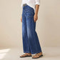 👖NU 50% KORTING! ✨ Casual damesjeans met hoge taille en wijde pijpen – flatterende pasvorm, comfortabel stretchmateriaal en moeiteloze stijl 👖