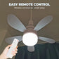 🔥LAATSTE DAG - 50% KORTING🌬️ 2-in-1 plafondventilator met afstandsbediening en ledverlichting – energiezuinig, stille motor en perfect voor comfort in huis 🏠