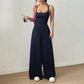 🔥NIEUWE AANBIEDINGEN 2026 - 50% KORTING🔥 Casual jumpsuit met spaghettibandjes voor dames