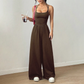🔥NIEUWE AANBIEDINGEN 2026 - 50% KORTING🔥 Casual jumpsuit met spaghettibandjes voor dames