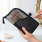 Upright Standing Makeup Brush Bag