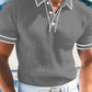 🟑 50% KORTING NU! ☀️ Casual poloshirt met korte mouwen – Ademend polyester, moderne pasvorm & perfect voor ontspannen dagen 🏖️