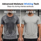 2-delige set met sport-T-shirt en korte broek voor heren