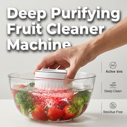 Draagbare groente- en fruitreinigingsmachine