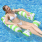⏳Tijdelijke aanbieding⏰Opblaasbare gestreepte loungeboot voor het zwembad – Het ideale comfort in de buitenlucht🏊‍♀️⛱️