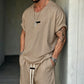👕🩳 Casual T-shirt- en korte broekset voor heren | Comfortabel • Ademend • 2-delig