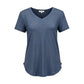 Casual T-shirt met V-hals en korte mouwen voor dames