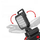🌞Fris De Lente In Met 50% Korting!💡180° Draaibare LED Werklamp - Met Dual USB Powerbank Functie - Robuust & Draadloos - Universele Accu Compatibiliteit - Voor Garage, Bouw & Camping
