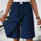 Casual wikkelrokje met elastische tailleband voor dames