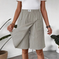 Casual wikkelrokje met elastische tailleband voor dames