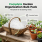 🌞Fris De Lente In Met 50% Korting!🌻100-delige Snelklem Plantenclips - Onzichtbare Plantensteun voor Tomaten, Komkommers & Klimplanten - Geventileerd & UV-Bestendig