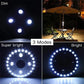 🔥50% korting！💡 LED-klemlamp voor parasol & stok – werkt op batterijen, 3 lichtstanden, weerbestendig – perfect voor het terras, op de camping en in de tuin
