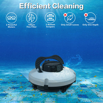 🤖45% KORTING🌊 Zwembadreinigingsrobot | Draadloos · Krachtige Zuigkracht · Slimme Navigatie · Start met Eén Druk op de Knop · Eenvoudig Uitneembare Filtermand