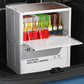 Multifunctionele Camping Box | Duurzaam PP | Ook als Tafel te Gebruiken | 60x41.5x34.5 cm