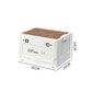 Multifunctionele Camping Box | Duurzaam PP | Ook als Tafel te Gebruiken | 60x41.5x34.5 cm