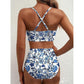Bikiniset met hoge taille en U-vormige band voor dames