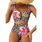 Bikiniset met hoge taille en U-vormige band voor dames
